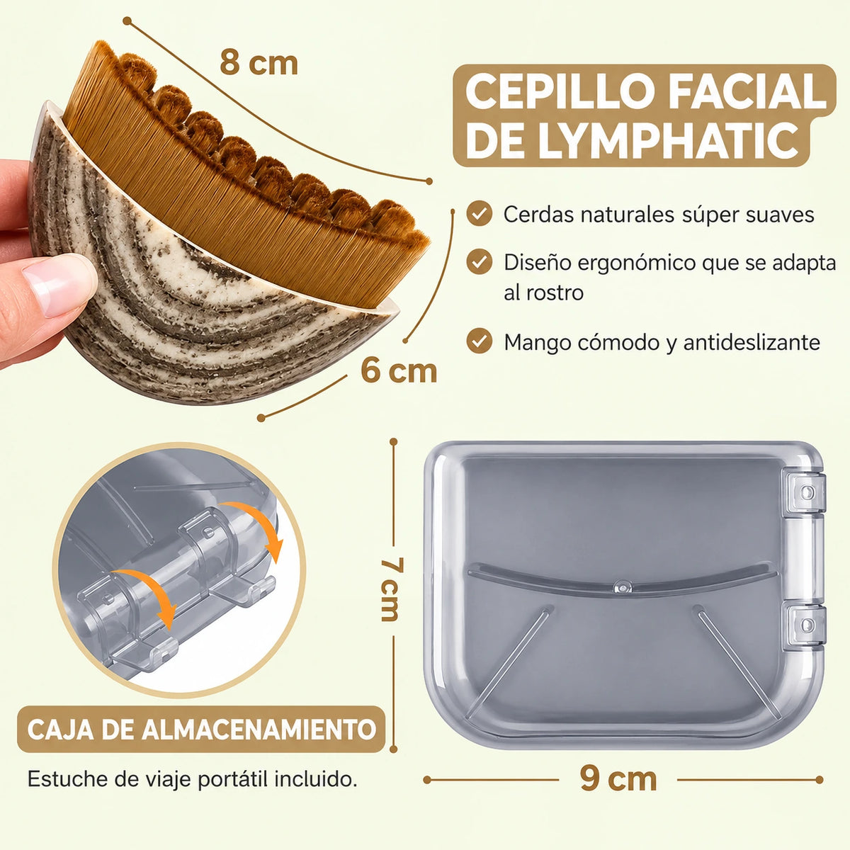 LYMBELLA™ Cepillo de Masaje Linfático