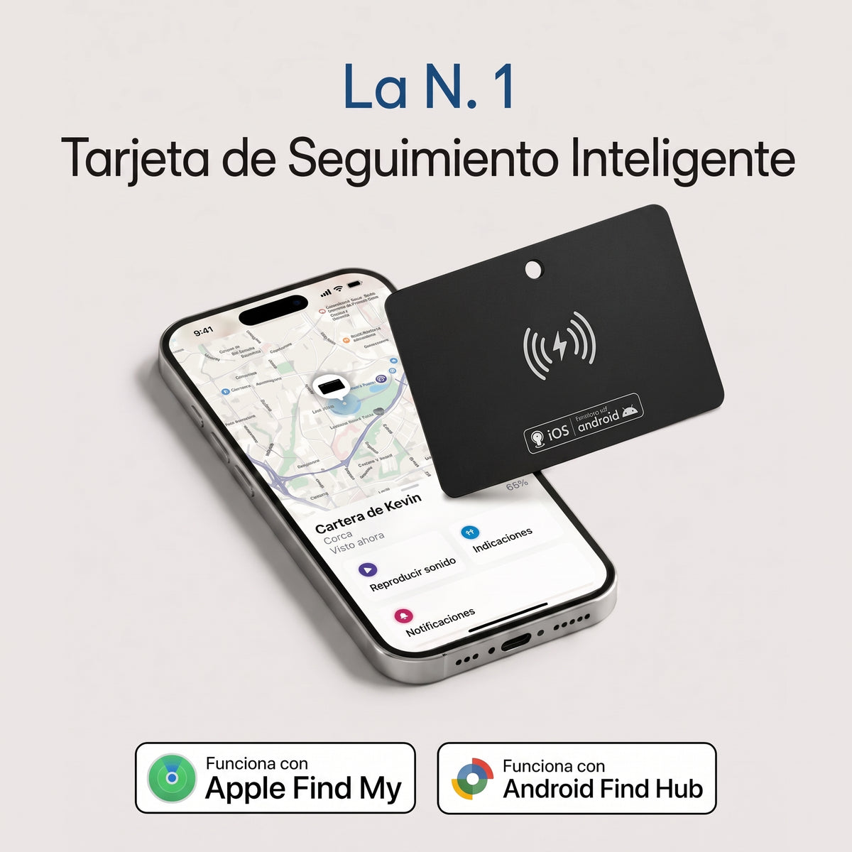 Tarjeta GPS | Compatible con Ios y Android