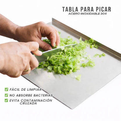 Tabla de Acero Inoxidable™