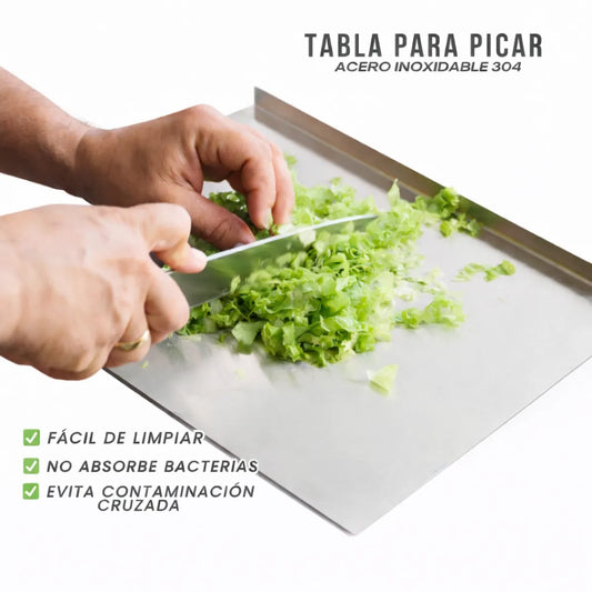 Tabla de Acero Inoxidable™
