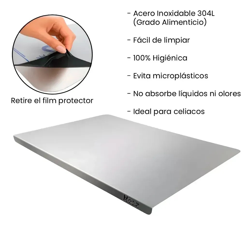 Tabla de Acero Inoxidable™